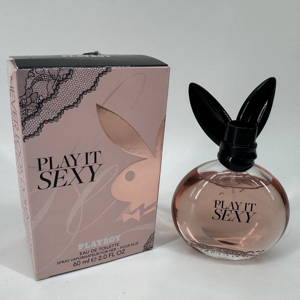 Playboy Play It Sexy Eau De Toilette 2 Oz Women’s Perfume NIB Coty Packaging